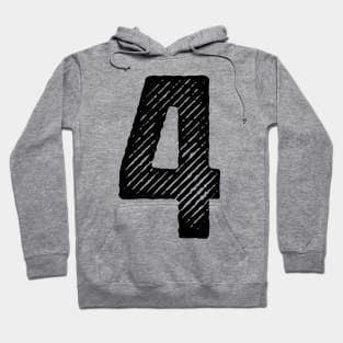 Rough Number 4 Hoodie